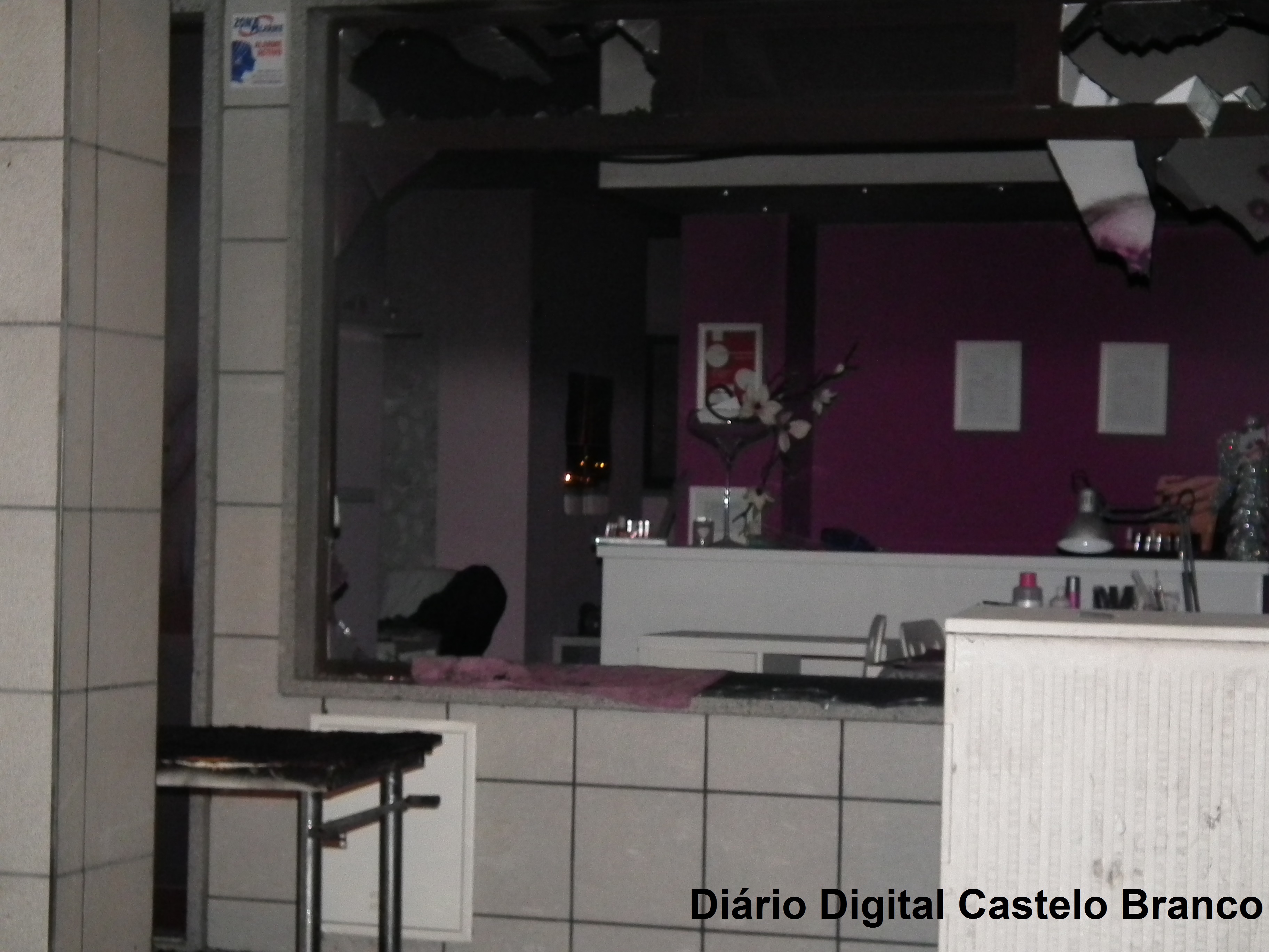 Castelo Branco: Explosão em gabinete de estética provoca alarme na avenida de Espanha