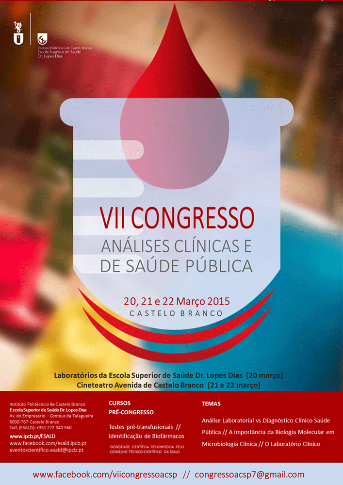 Castelo Branco: ESALD promove Congresso de Análises Clínicas e de Saúde Pública