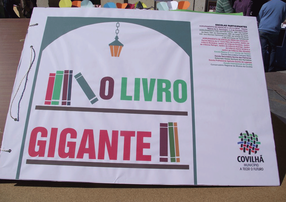 Covilhã: Livro Gigante e Feira do Livro abriram programa do 25 da Abril