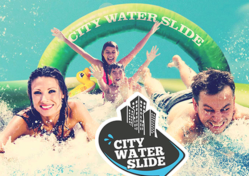 Em Castelo Branco o Verão nunca mais será o mesmo... "City Water Slide"