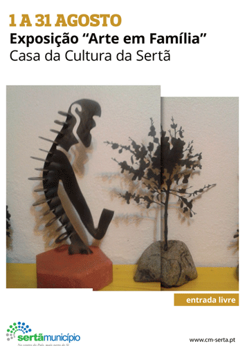 Sertã com “Arte em família” na Casa da Cultura