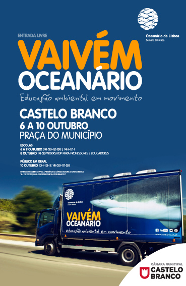 Castelo Branco recebe "Vaivém Oceanário" de 6 a 11 de Junho