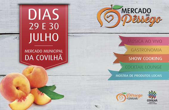 Câmara da Covilhã dinamiza evento para promover o pêssego e o mercado municipal