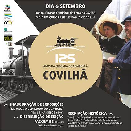 Recriação histórica assinala os 125 anos da chegada do comboio à Covilhã