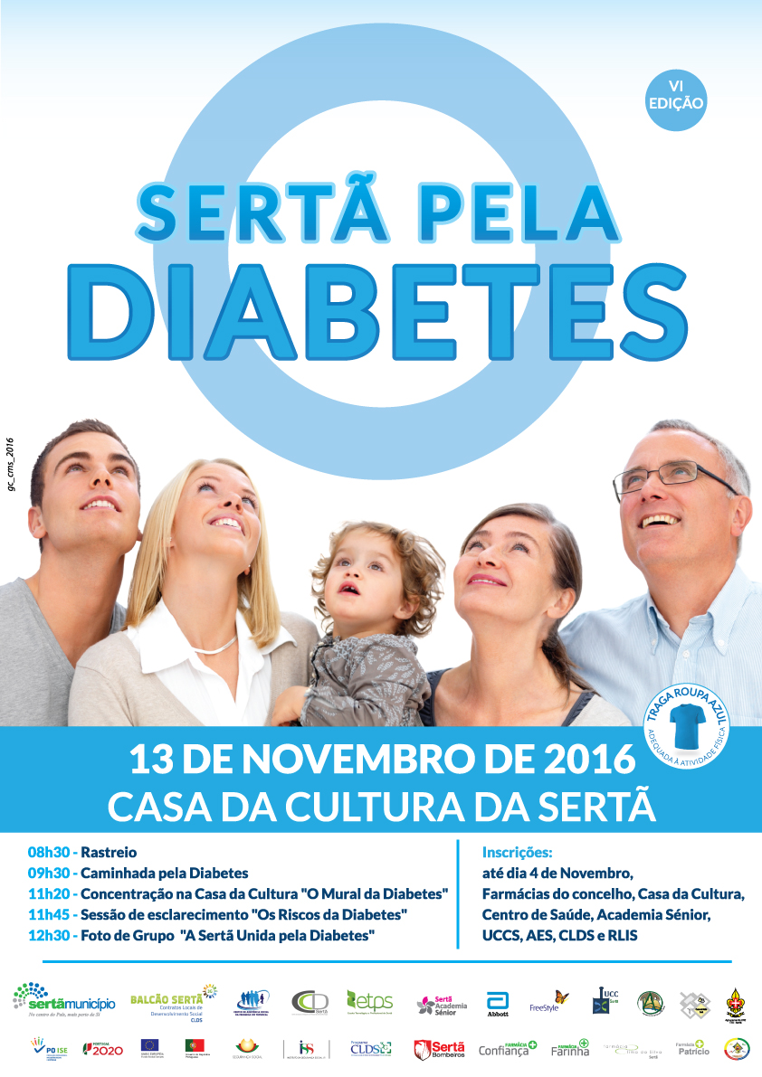 “Sertã pela Diabetes” de volta dia 13 de novembro