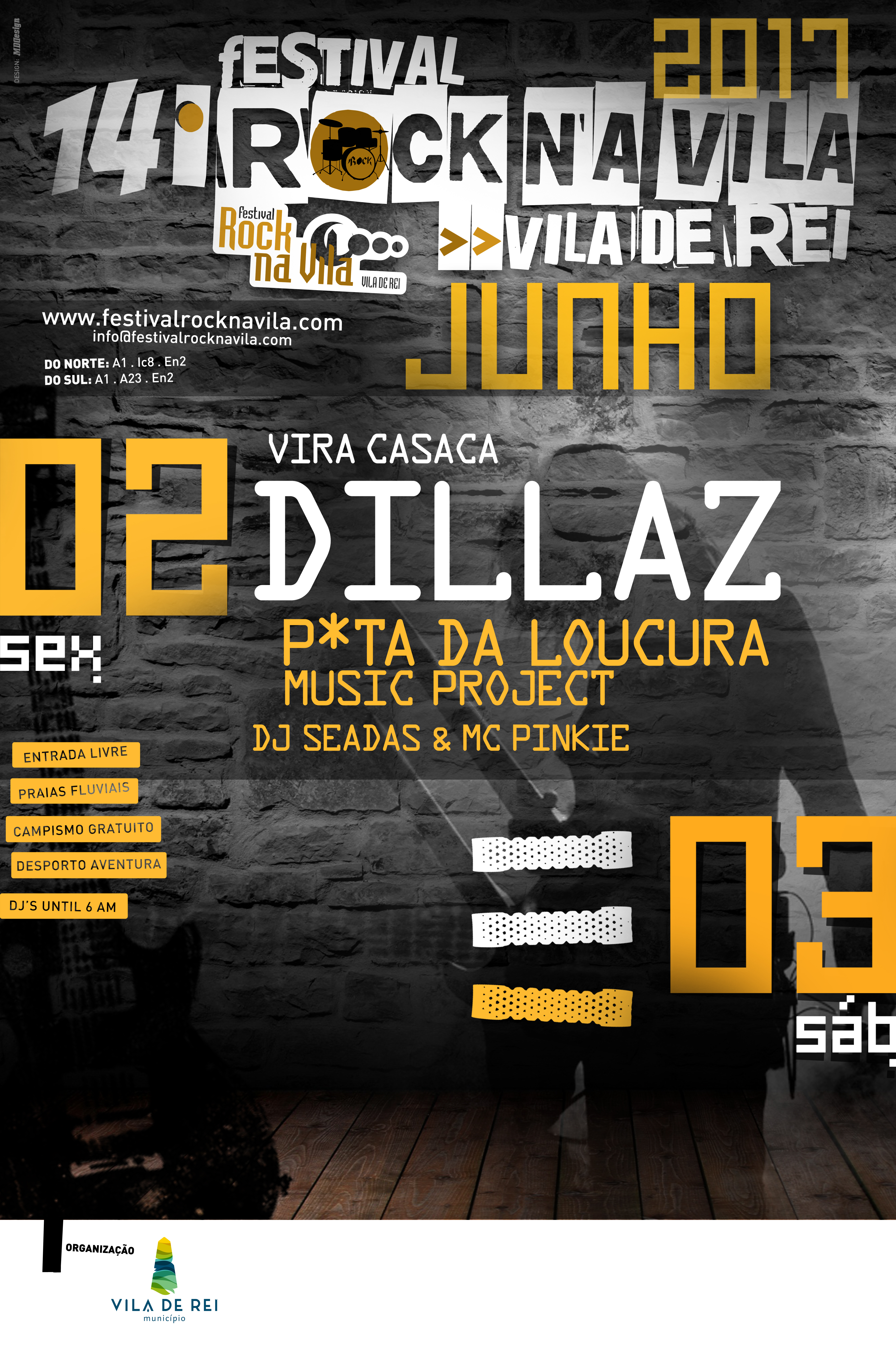 14º Rock na Vila com DJs na primeira noite do Festival