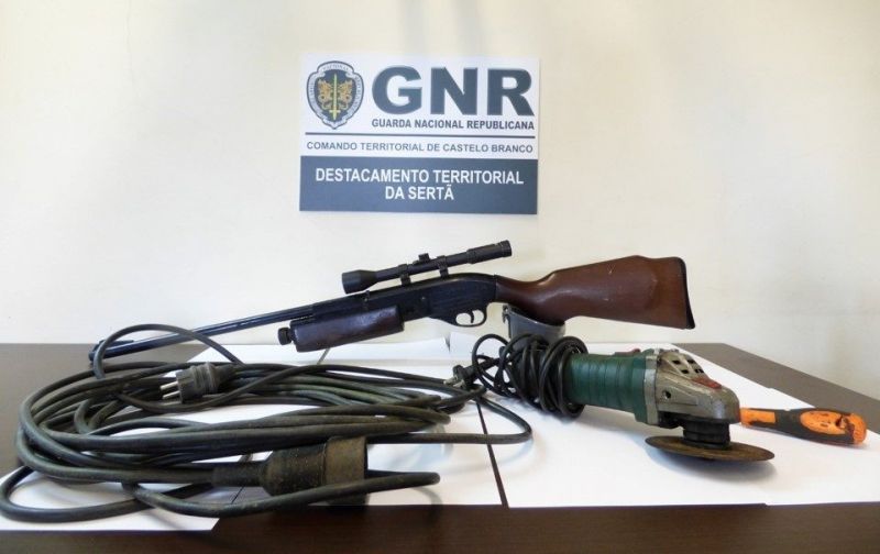Sertã: GNR detém homem por furto em estaleiro industrial