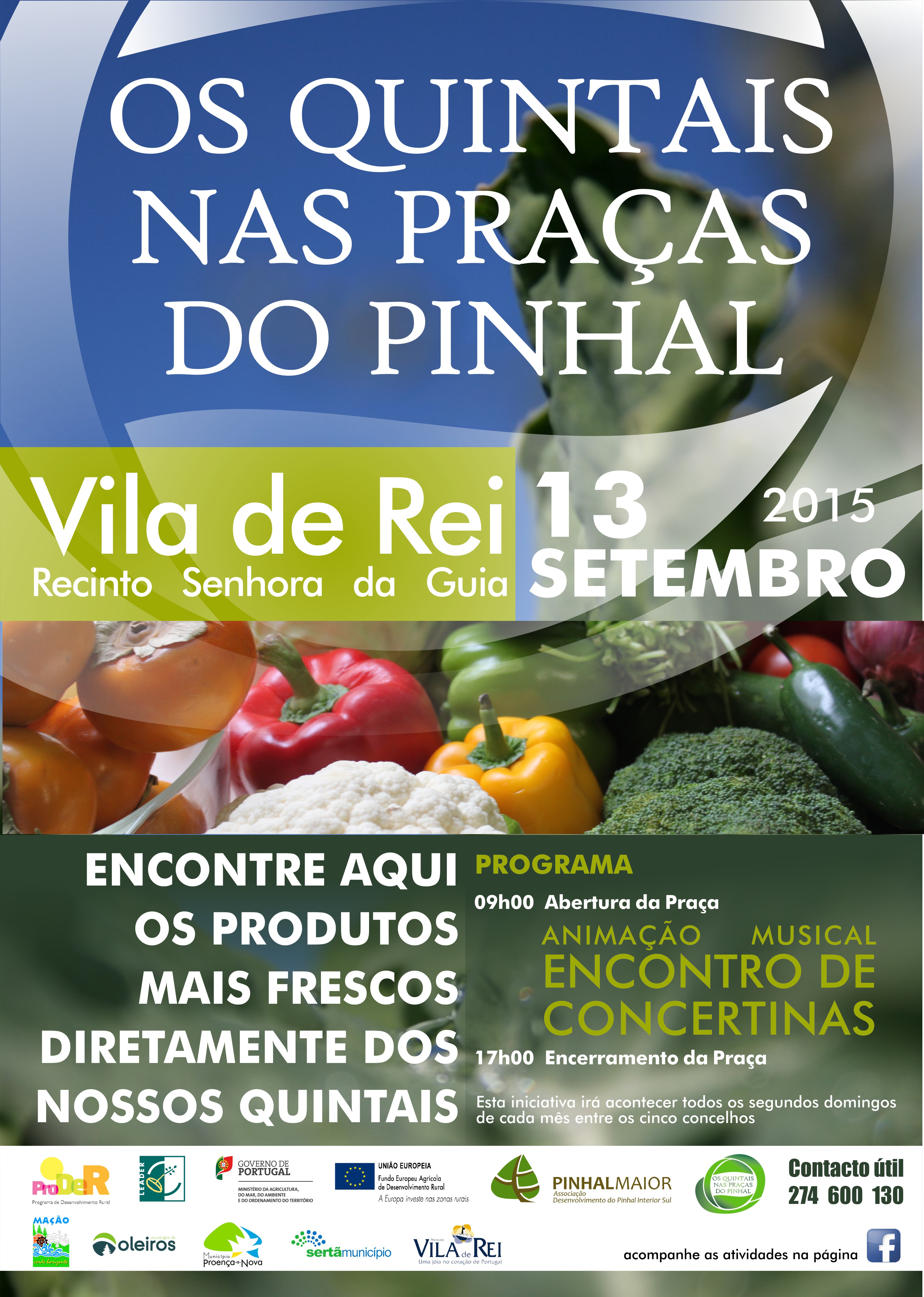 Vila de Rei recebe 35ª edição dos “Quintais nas Praças do Pinhal”