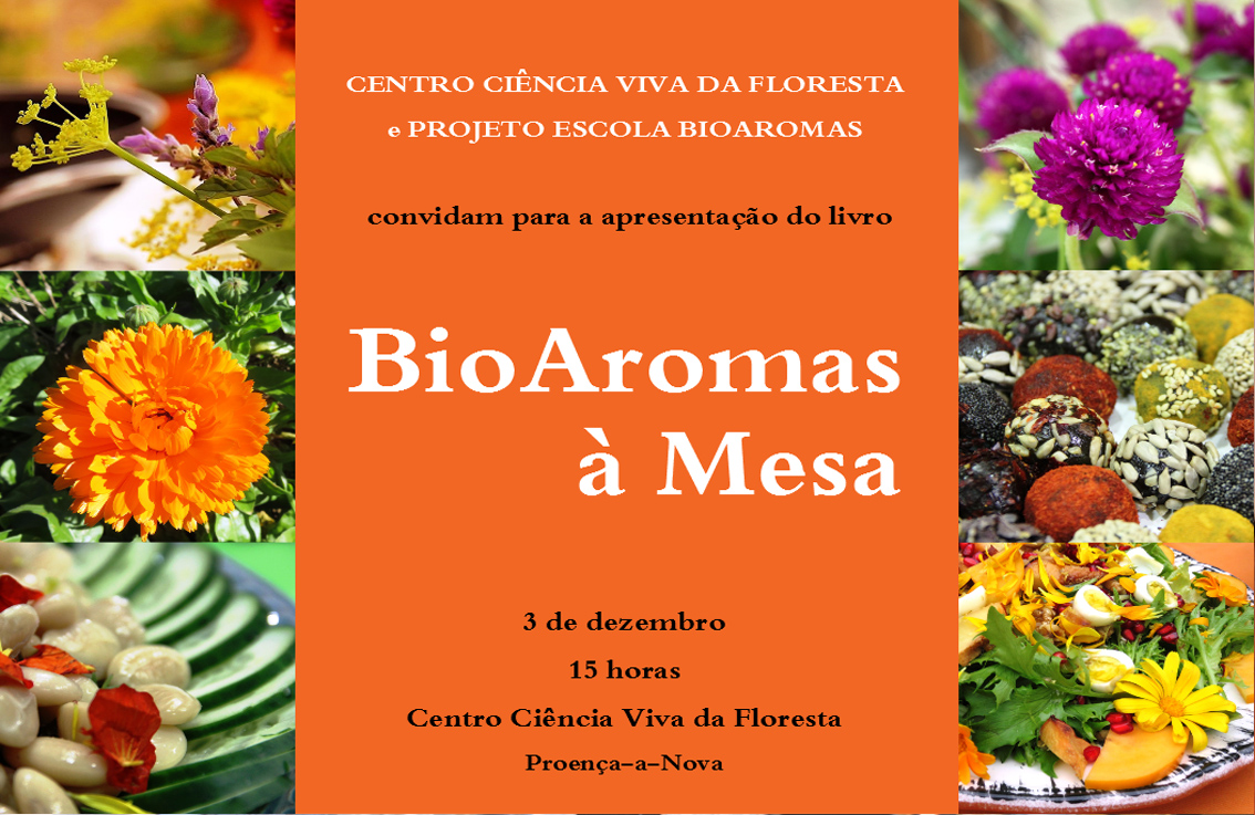 Proença-a-Nova:  Escola BioAromas lança livro “BioAromas À Mesa”