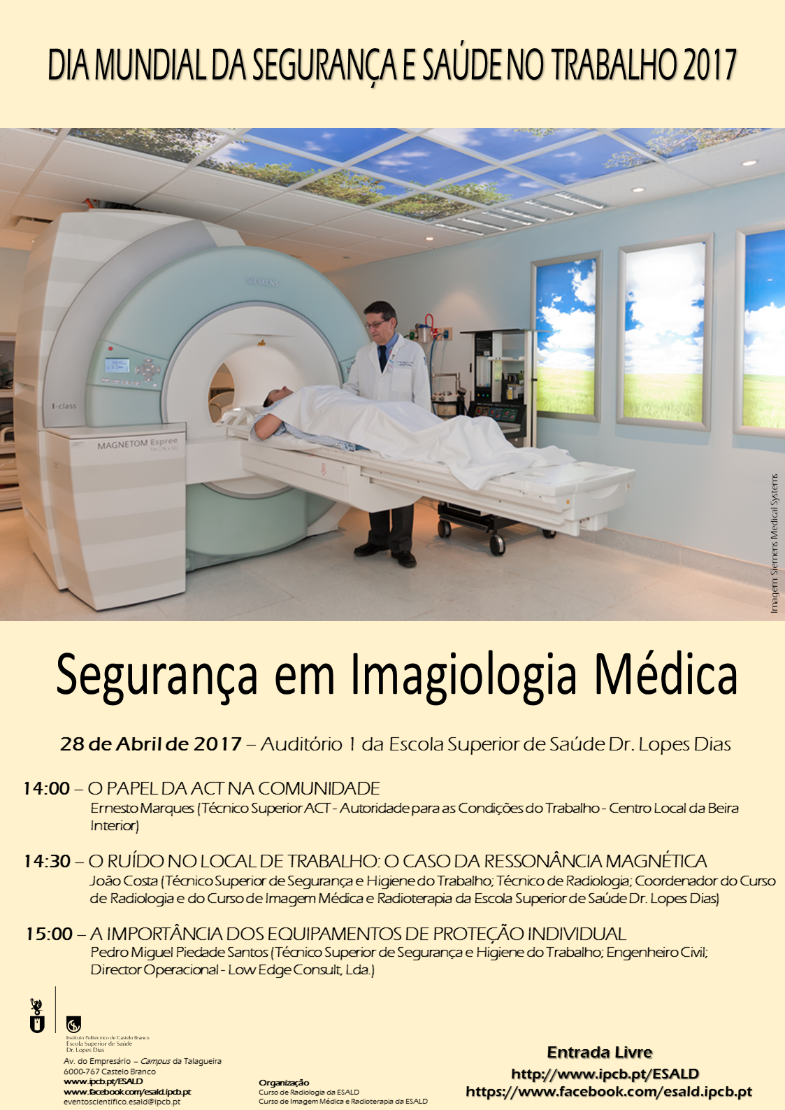 Castelo Branco: Escola de Saúde assinala Segurança em Imagiologia Médica