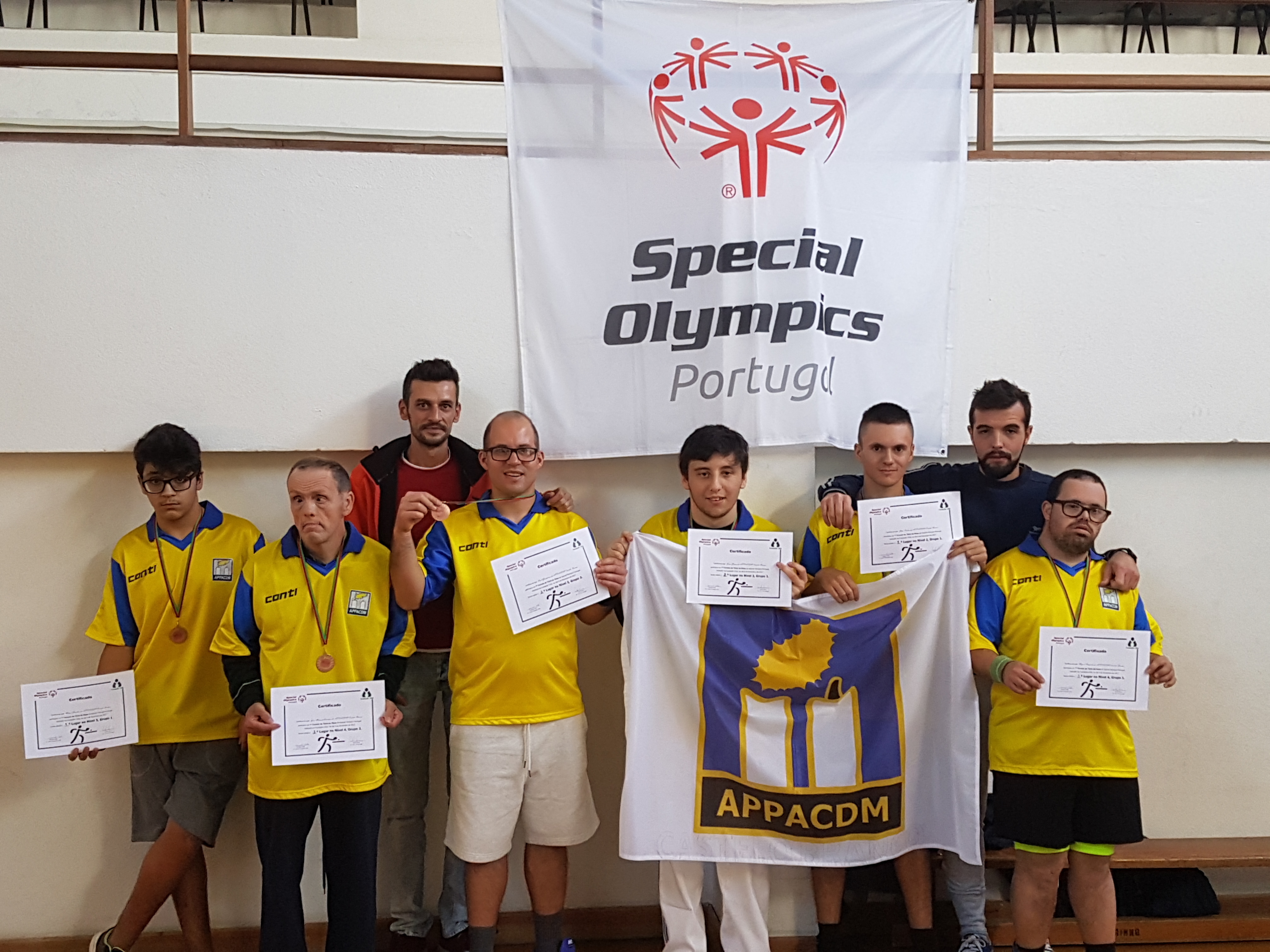 Castelo Branco :APPACDM alcançou bons resultados no Ténis de Mesa dos Special Olympics