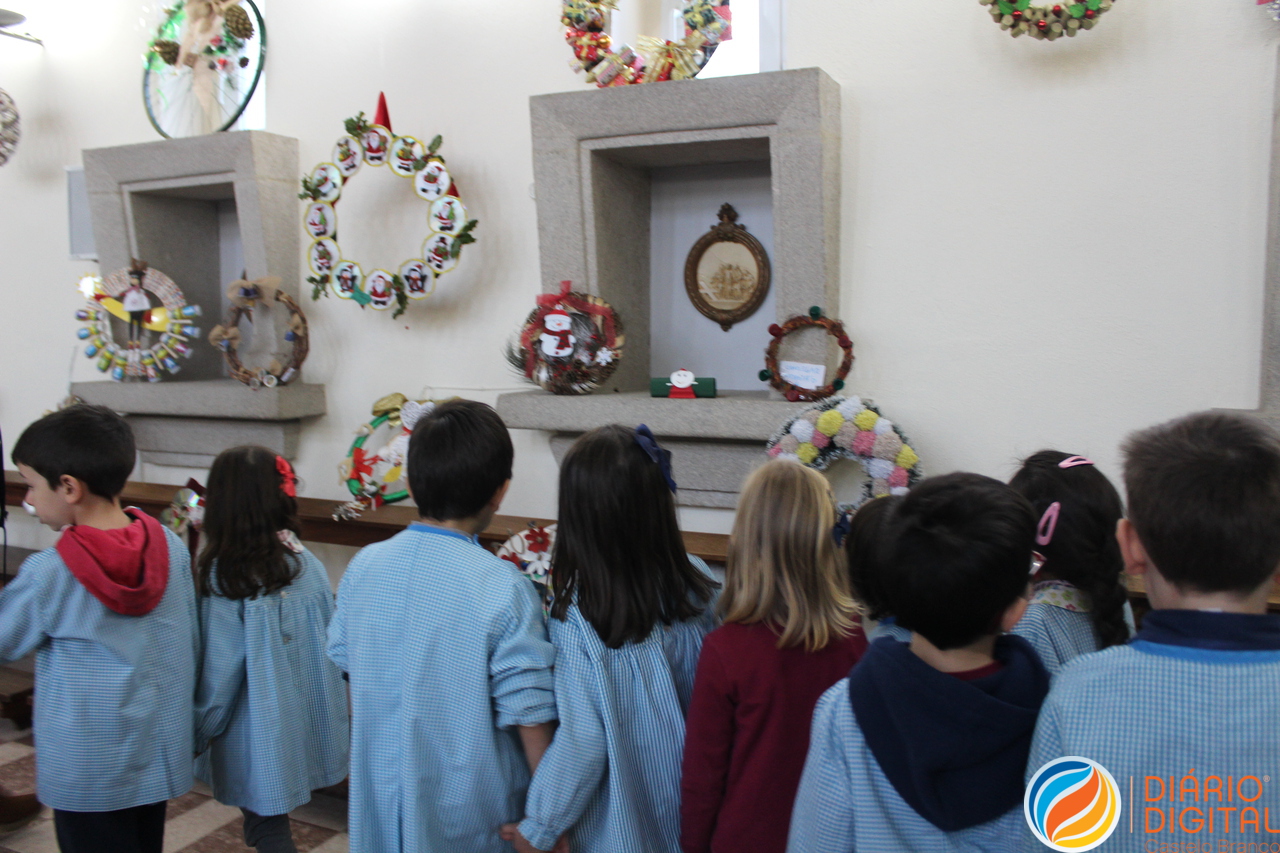Castelo Branco: Coroas de Natal feitas pelas famílias em exposição no Centro Social Padres Redentoristas
