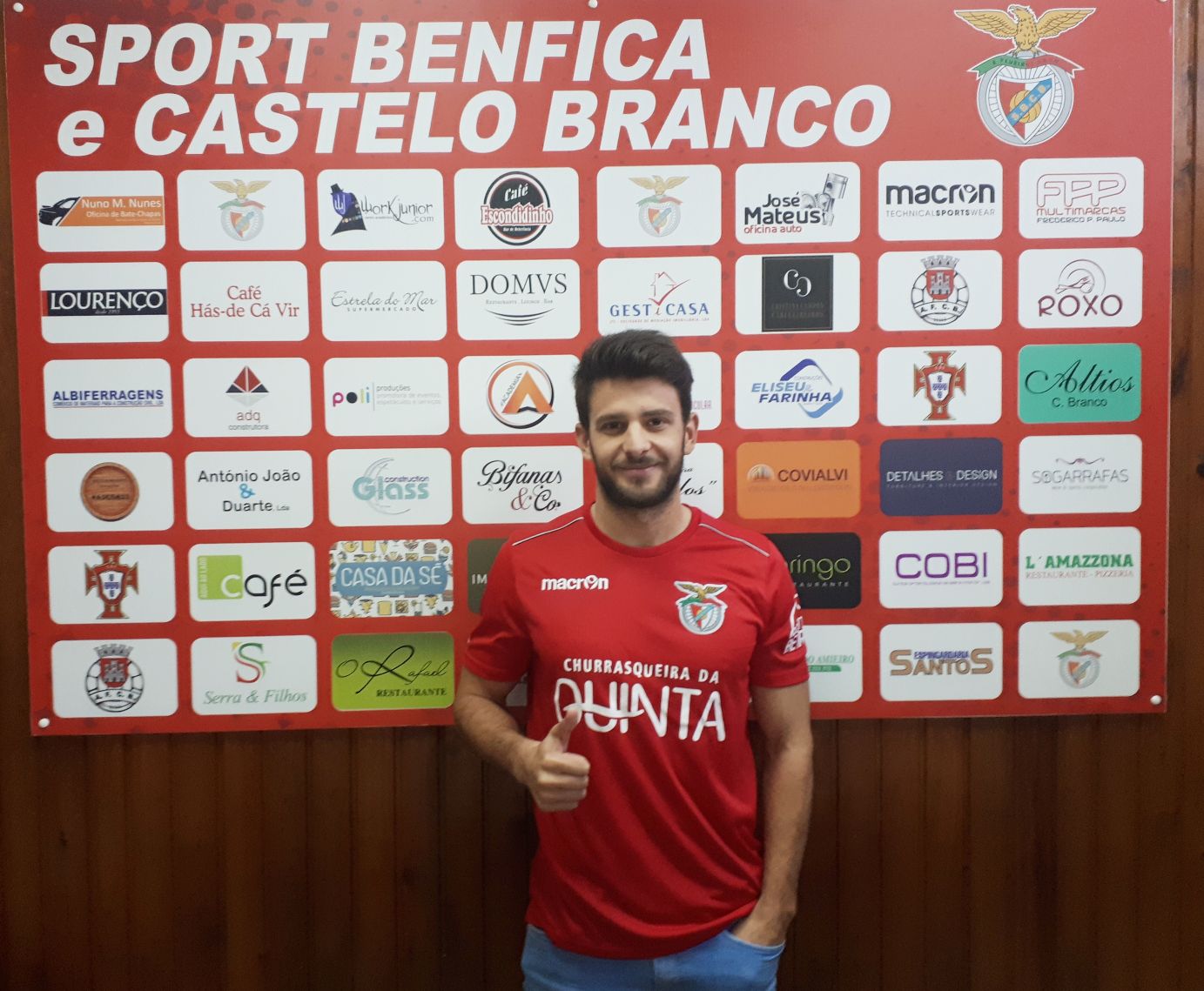 André Romão é o novo reforço do Sport Benfica e Castelo Branco