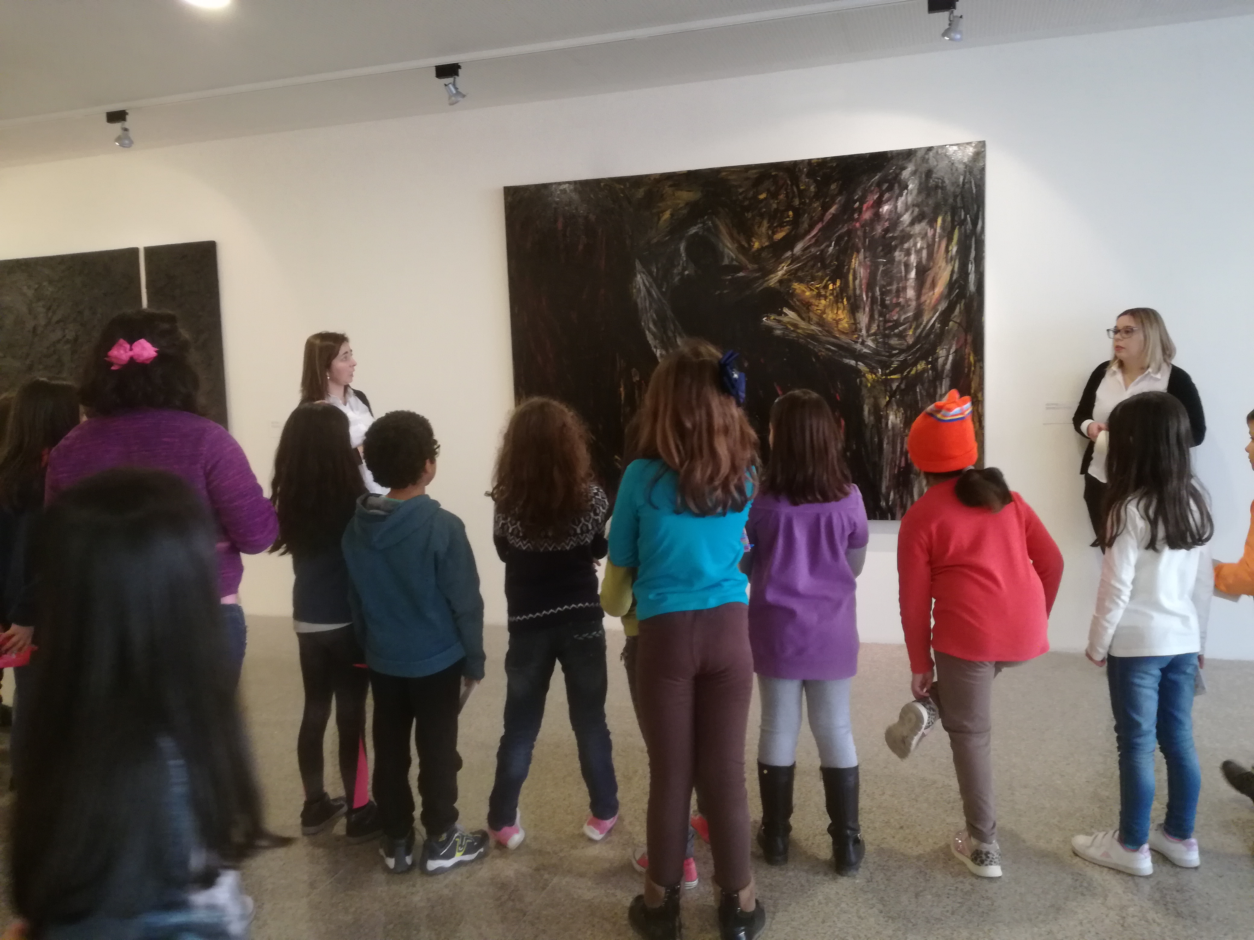 Castelo Branco: Alunos da Srª da Piedade visitam exposição no Centro de Cultura Contemporânea