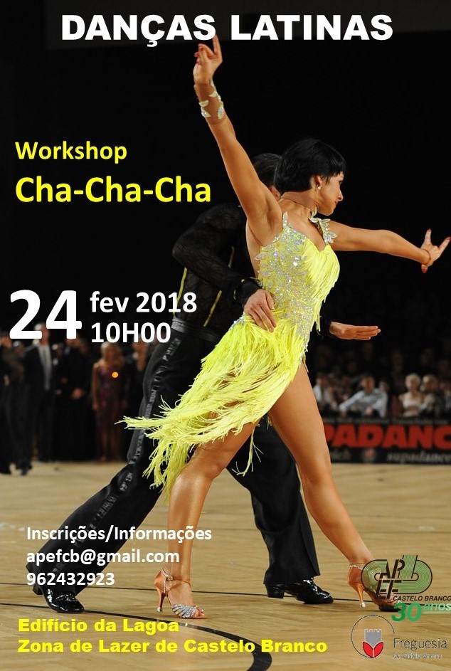 Castelo Branco: Workshop de Cha-Cha-Cha inscrições terminam dia 22
