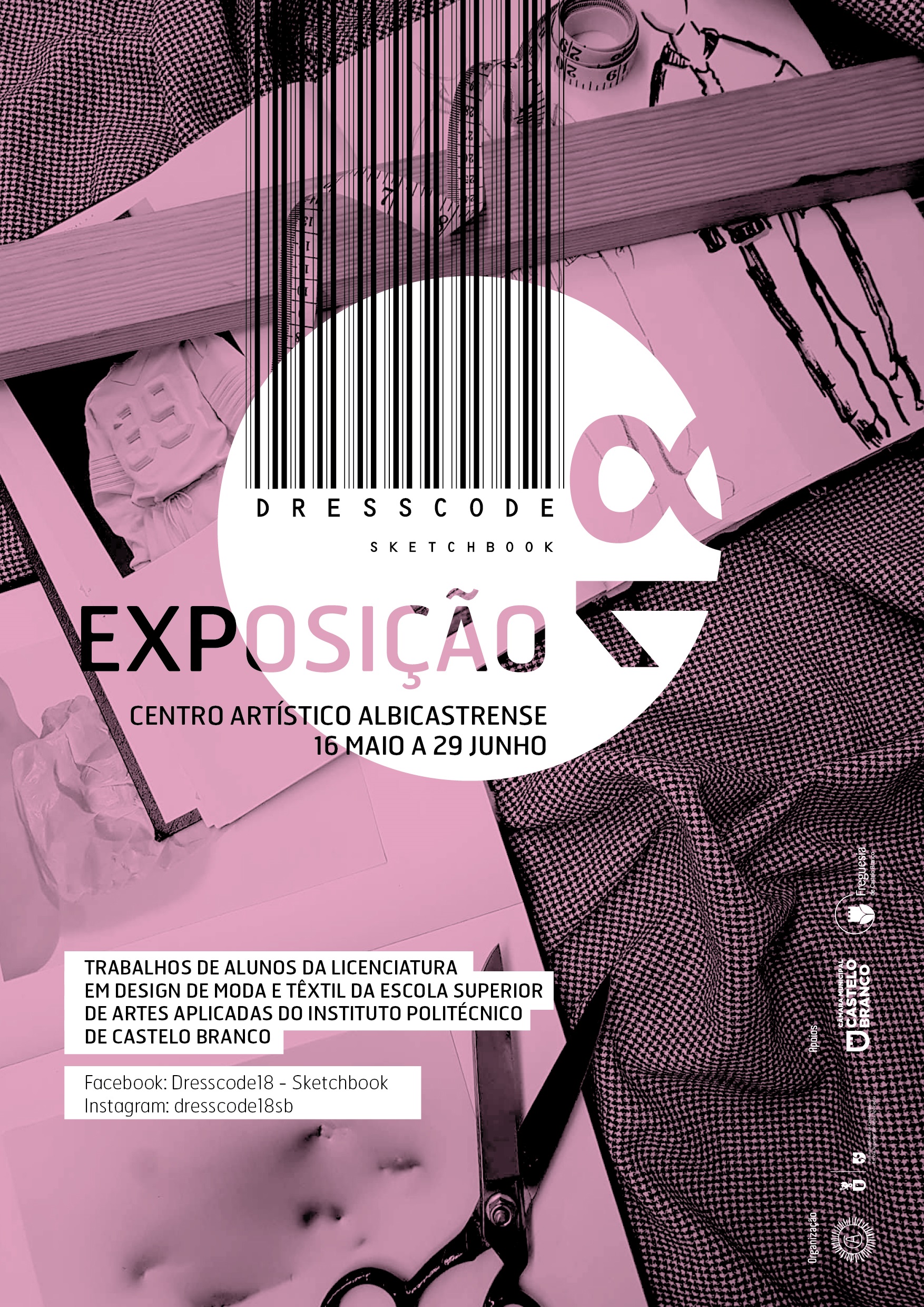 Castelo Branco: Exposição DressCode 18 – SketchBook noCentro Artistico