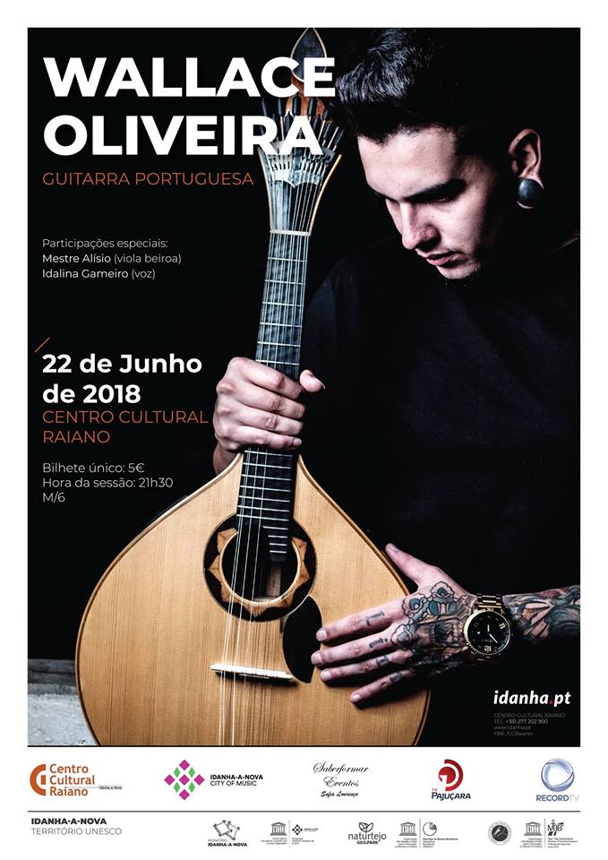 Idanha-a-Nova: Wallace Oliveira alia guitarra portuguesa ao talento do Brasil