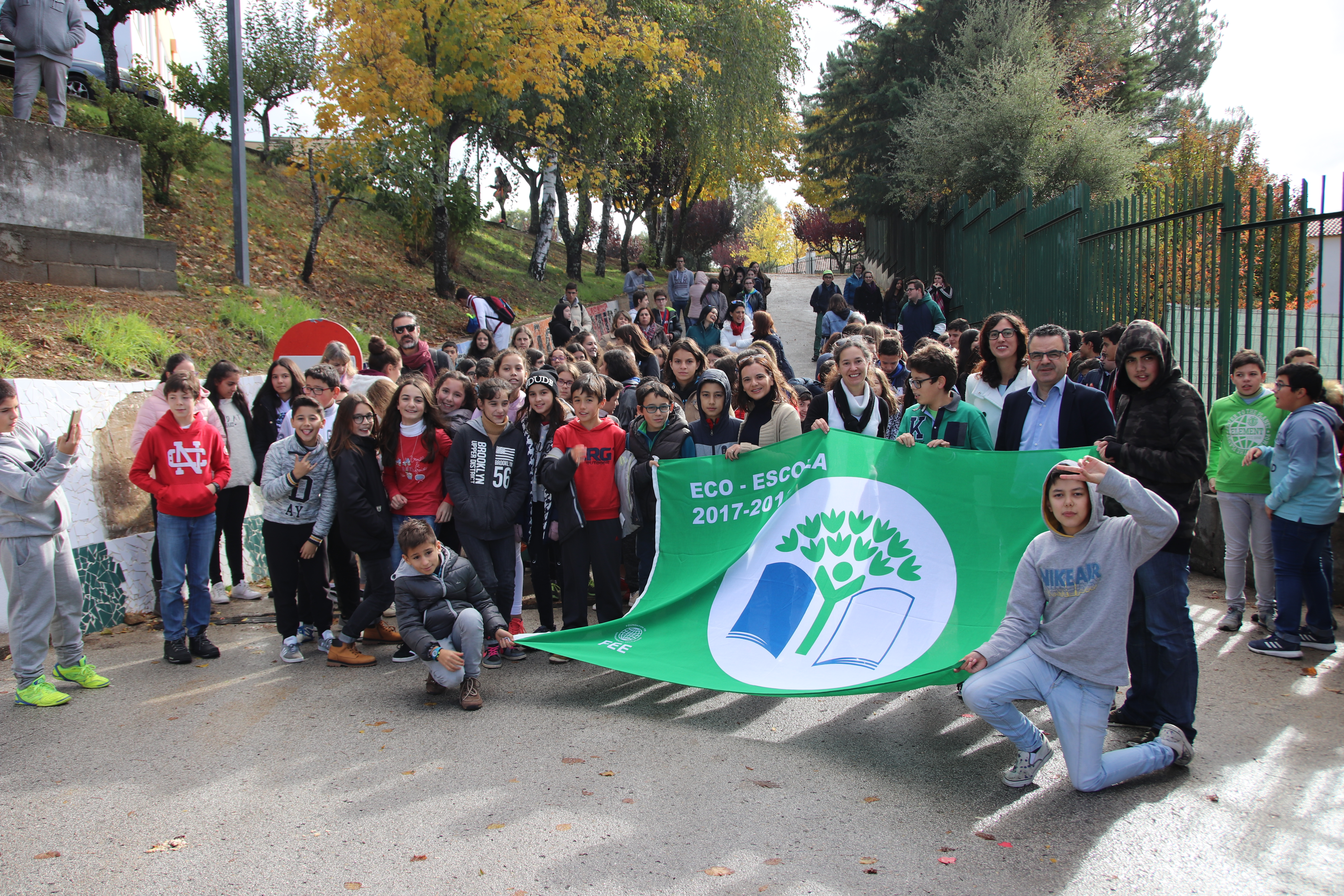 Oleiros: Agrupamento de Escolas distinguido com Bandeira Verde do programa Eco-Escolas