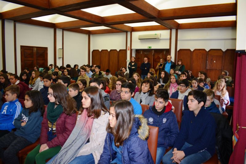Vila Velha de Ródão: Salão Nobre acolheu Sessão Escolar do Parlamento dos Jovens
