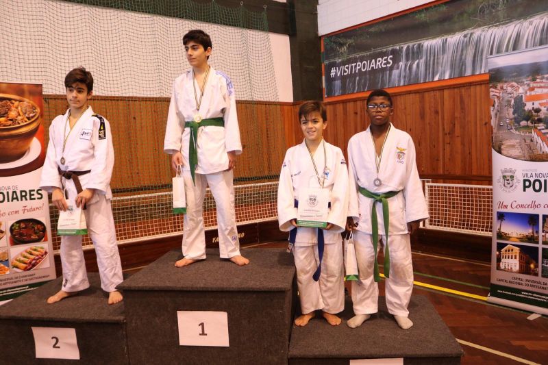 Escola de Judo Ana Hormigo Com Mais Medalhas em Poiares