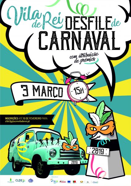 Desfile de Carnaval de Vila de Rei regressa a 3 de março 