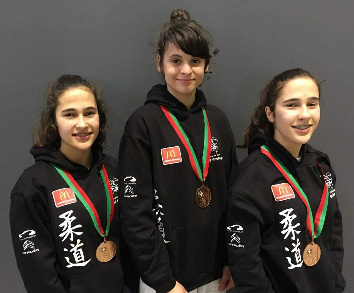Judo: 3 Medalhas de Bronze no Campeonato Nacional de Cadetes