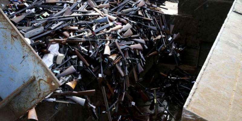 PSP destrói armas recolhidas no Distrito de Castelo Branco