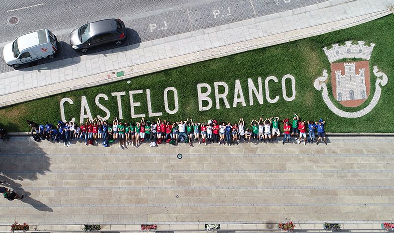 Jovens participam no Brise Student Drive Camp em Castelo Branco
