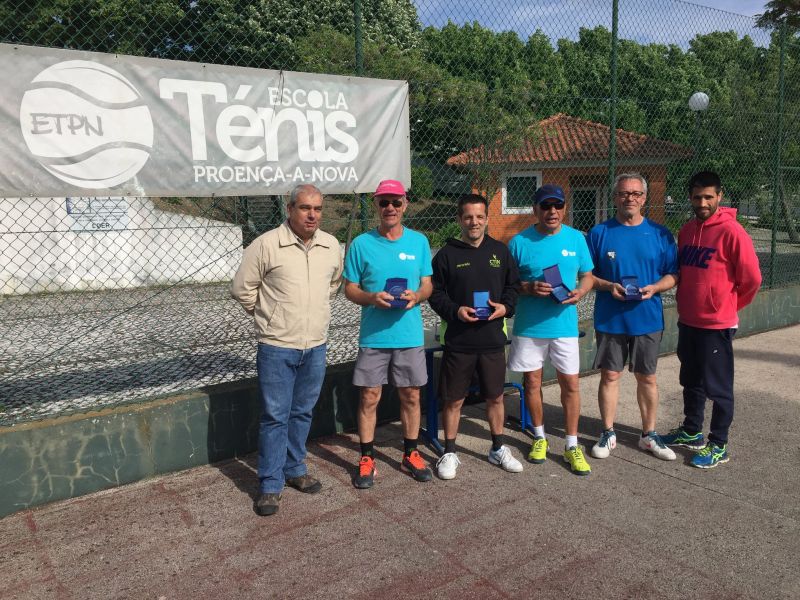 Torneio junta tenistas escalão + 50 anos de Proença e Idanha