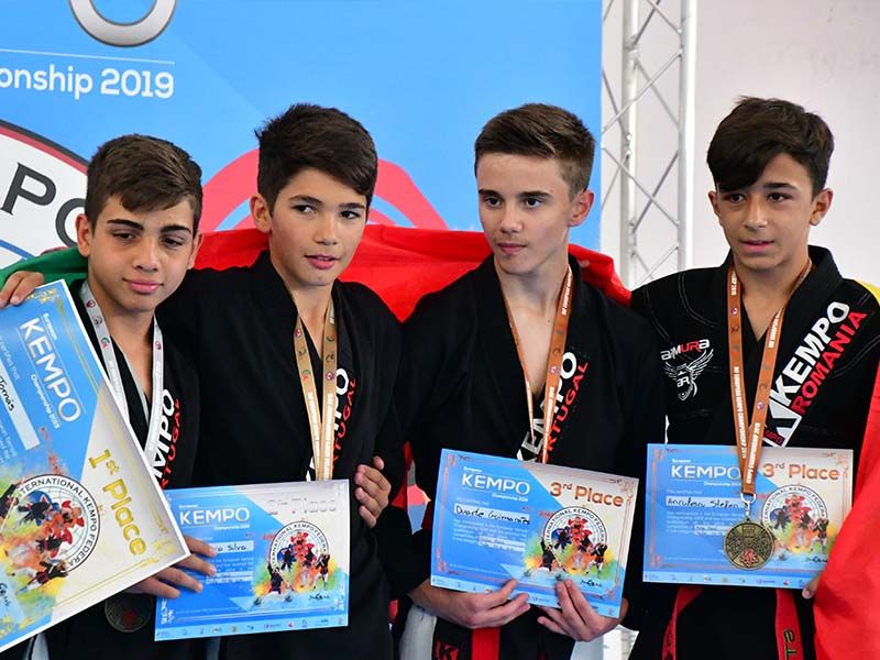 Castelo Branco: Kempo da ACDCarapalha trás 3 medalhas de Bronze do Campeonato Europeu