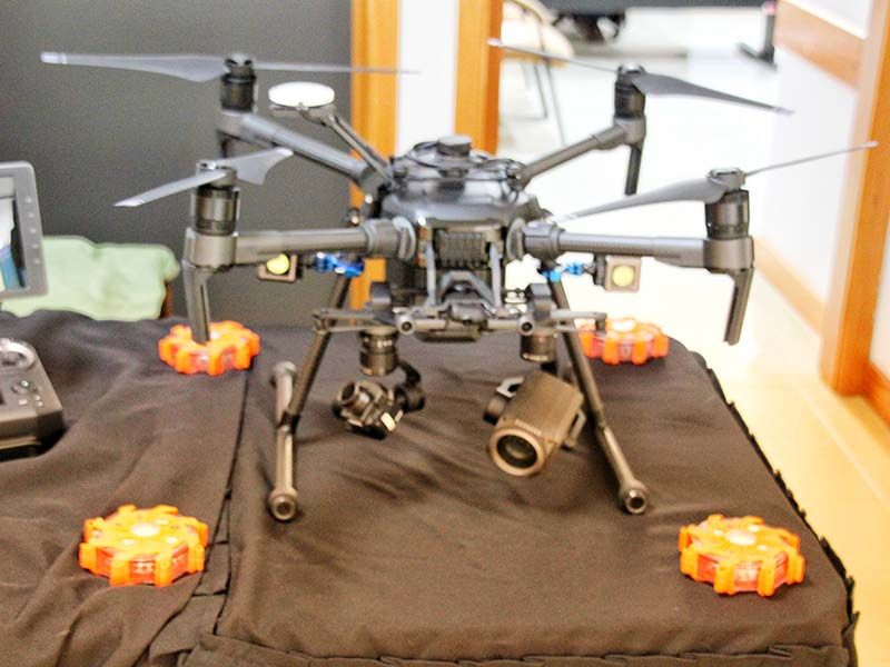 Bombeiros do Fundão promoveram jornadas técnicas sobre Operação de Drones em Protecção e Socorro