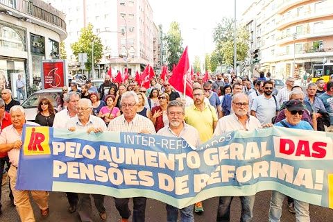 Pensionistas realizam hoje tribuna pública na Covilhã 