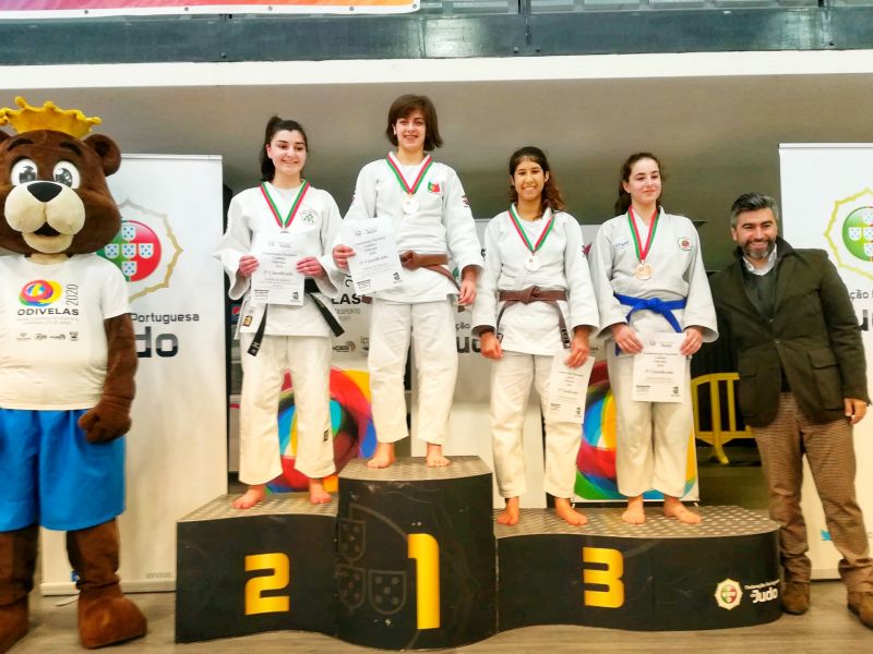 Judo: Quatro Campeãs Nacionais e Uma Medalha de Bronze no Campeonato Nacional de Cadetes para Castelo Branco