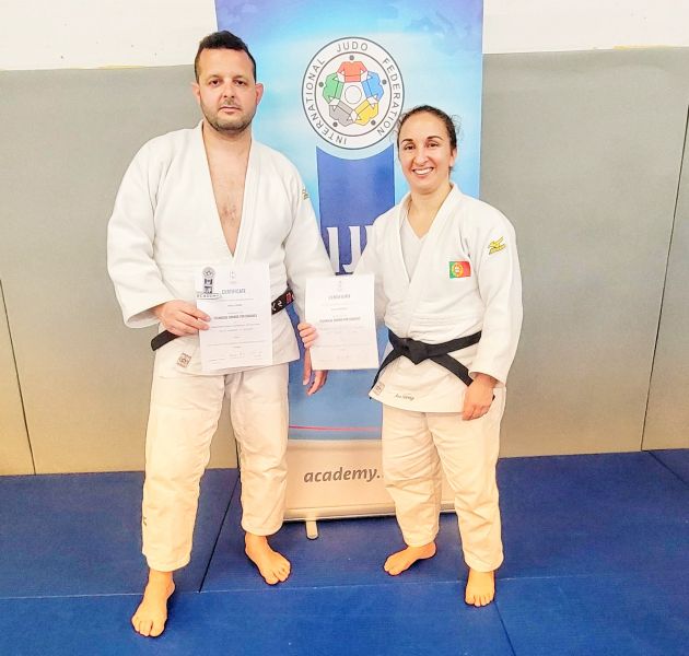 Castelo Branco: Abel Louro e Ana Hormigo certificados pela Federação Internacional de Judo