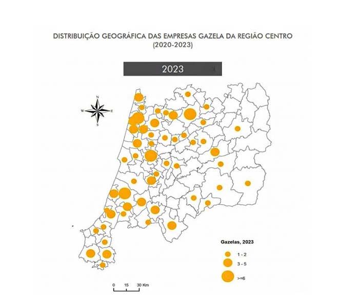 Região Centro regista maior número de empresas “Gazela” dos últimos 12 anos