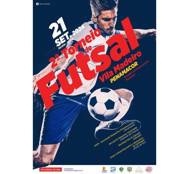 Penamacor promove II Torneio de Futsal Vila Madeiro a 21 de Setembro