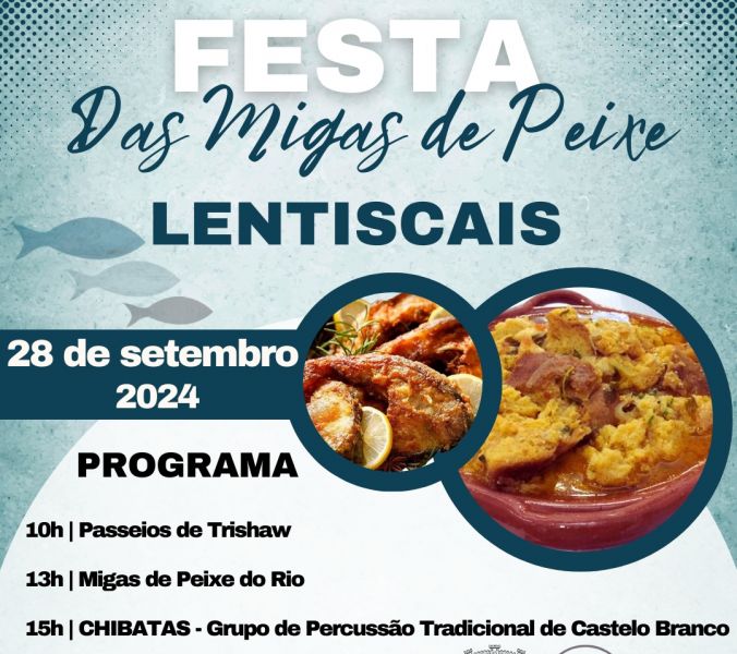 Castelo Branco: Festa das Migas de Peixe de Lentiscais solidária para com Centro de Dia
