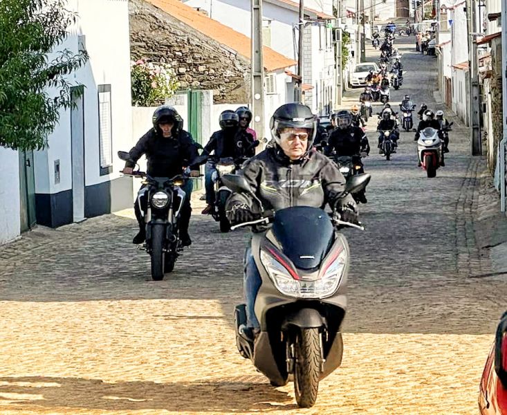 25º Passeio dos Cangalhos D'Idanha juntou 50 motociclos