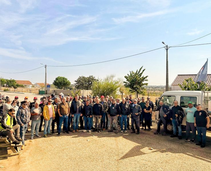 25º Passeio dos Cangalhos D'Idanha juntou 50 motociclos