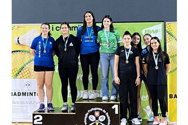 Badminton: Desportivo de Castelo Branco sobe ao pódio no escalão Sub17
