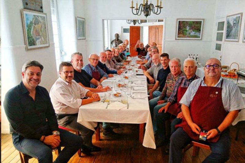 TG 12 de Castelo Branco recebida na Casa das Beiras em Lisboa