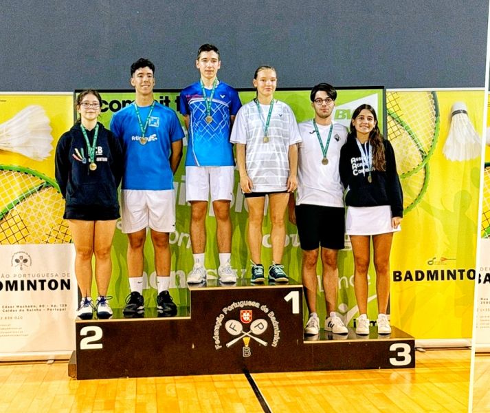 Badminton: Atleta do Desportivo de Castelo Branco sobe ao pódio no escalão Sub19