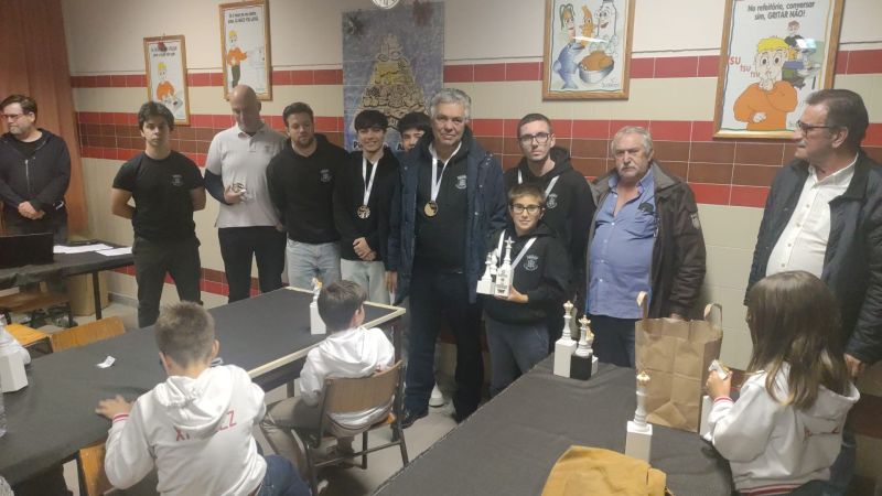 Xadrez: Desportivo de Castelo Branco em 2º lugar por equipas no 4° Torneio de Loriga