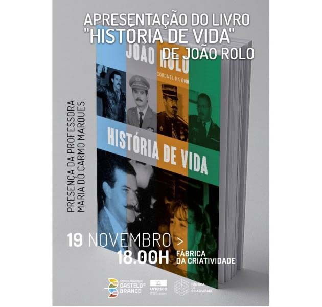 Castelo Branco: Coronel da GNR apresenta livro na Fábrica da Criatividade 

