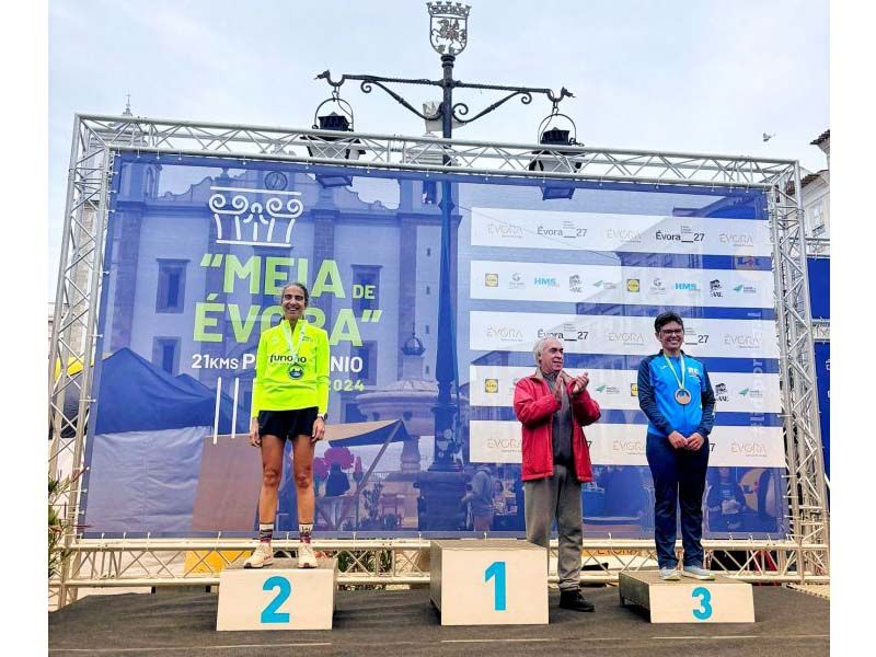 Atleta do Clube de Triatlo do Fundão conquista 2º na Meia Maratona de Évora
