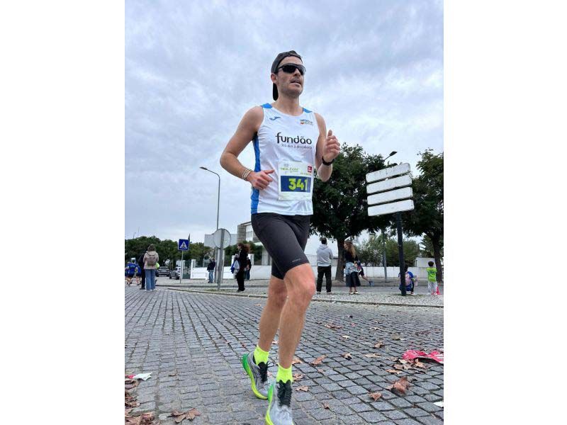 Atleta do Clube de Triatlo do Fundão conquista 2º na Meia Maratona de Évora
