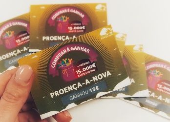 Concurso “Comprar é ganhar” volta aos estabelecimentos do concelho de Proença-a-Nova