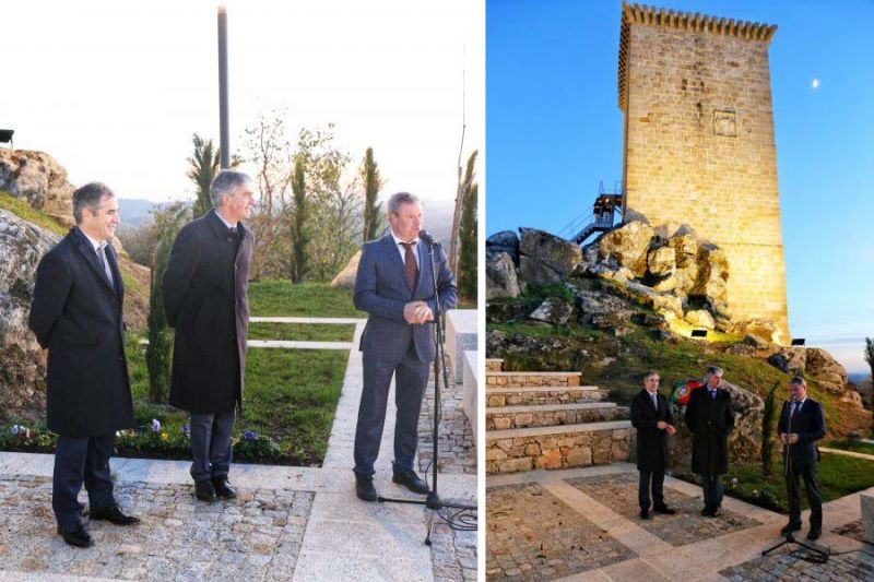 Governo presente na inauguração de obras na zona histórica e no castelo de Penamacor