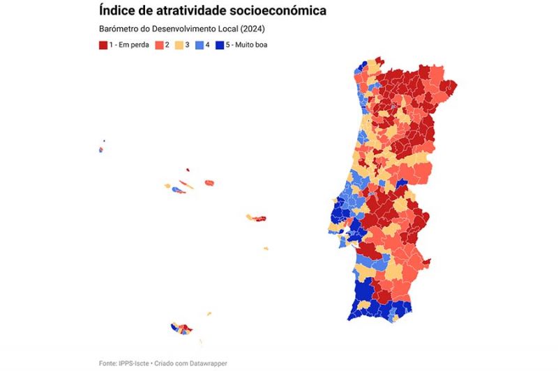 Concelho de Vila Velha de Ródão distinguido como o melhor do interior pelo Barómetro do ISCTE