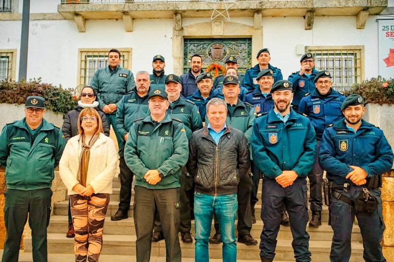 GNR e Guardia Civil reúnem em Penamacor